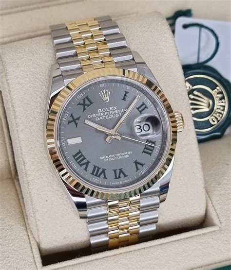 rolex wimbledon datejust 36|More.